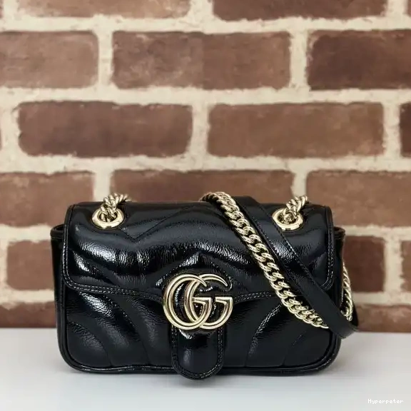 Hyperpeter GUCCI GG bag-23*14*6CM MARMONT 0522